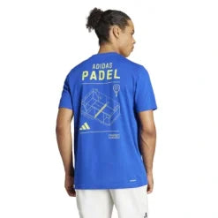 CAMISETA ADIDAS M PADEL G TEAM ROYAL BLUE