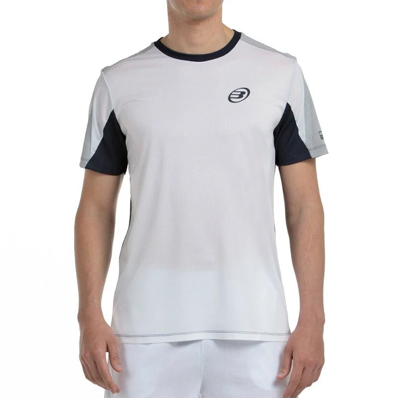 CAMISETA BULLPADEL BREGO BLANCO