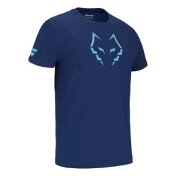 CAMISETA BABOLAT COTTON TEE JUAN LEBRON 2025 AZUL OSCURO