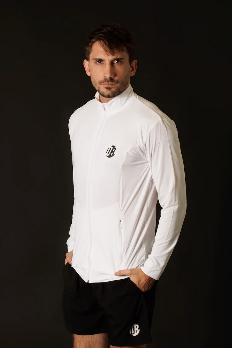 CHAQUETA DRYJACK BLANCA HOMBRE