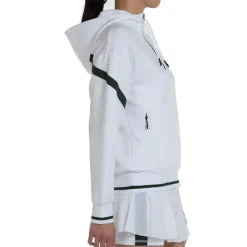 SUDADERA BULLPADEL LESA BLANCO