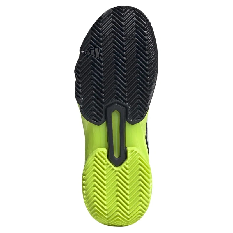 ZAPATILLAS ADIDAS COURTJAM CONTROL M CLAY CARBON/ZERO MET./LUCID LEMON