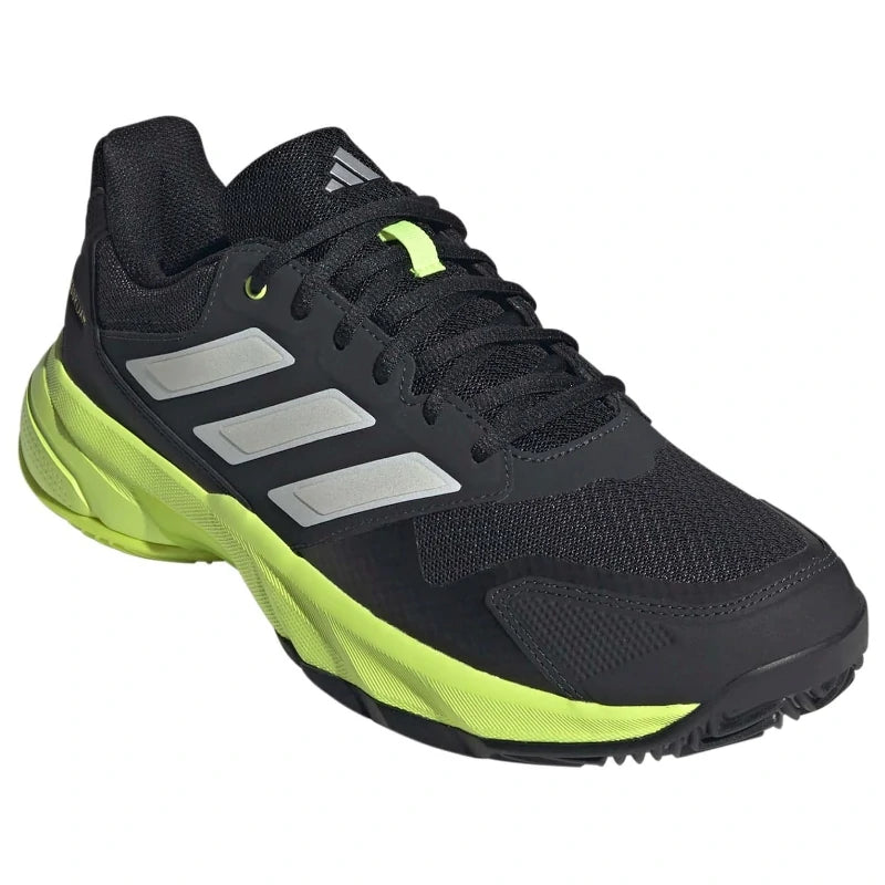 ZAPATILLAS ADIDAS COURTJAM CONTROL M CLAY CARBON/ZERO MET./LUCID LEMON