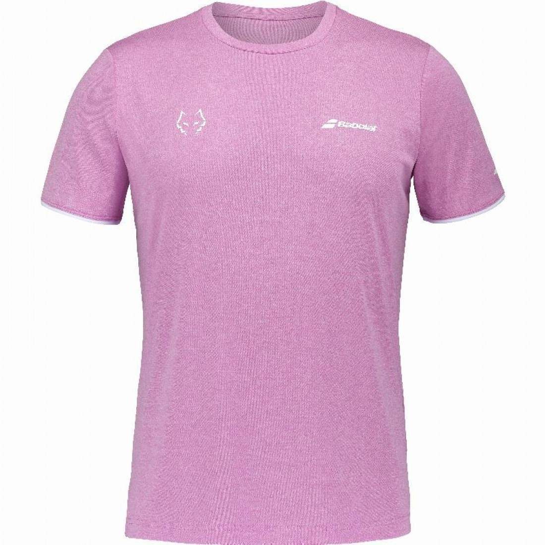 CAMISETA BABOLAT JUAN LEBRON ROSA