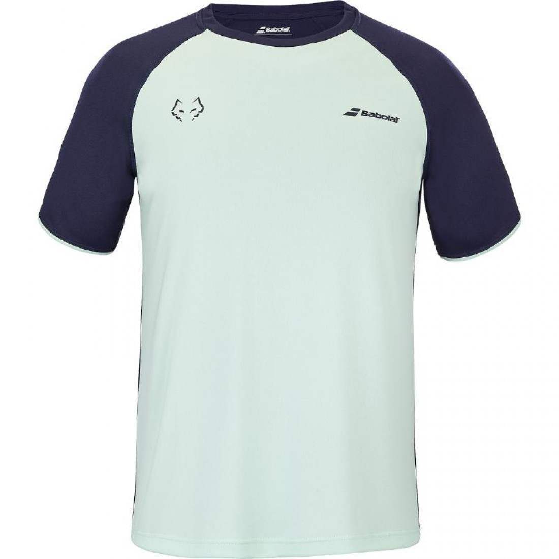 CAMISETA BABOLAT JUAN LEBRON VERDE AZUL
