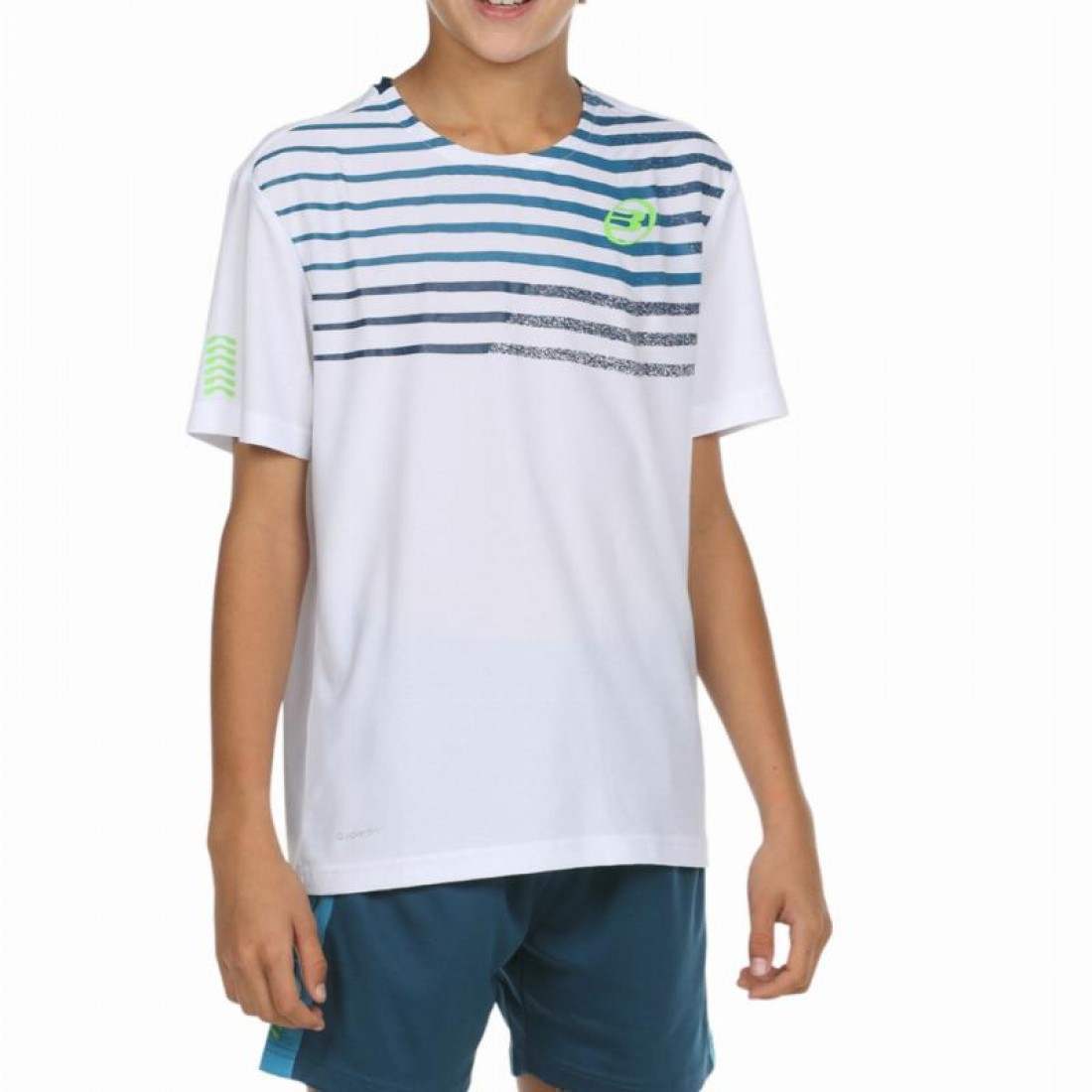 CAMISETA BULLPADEL CUMBAL BLANCO JUNIOR