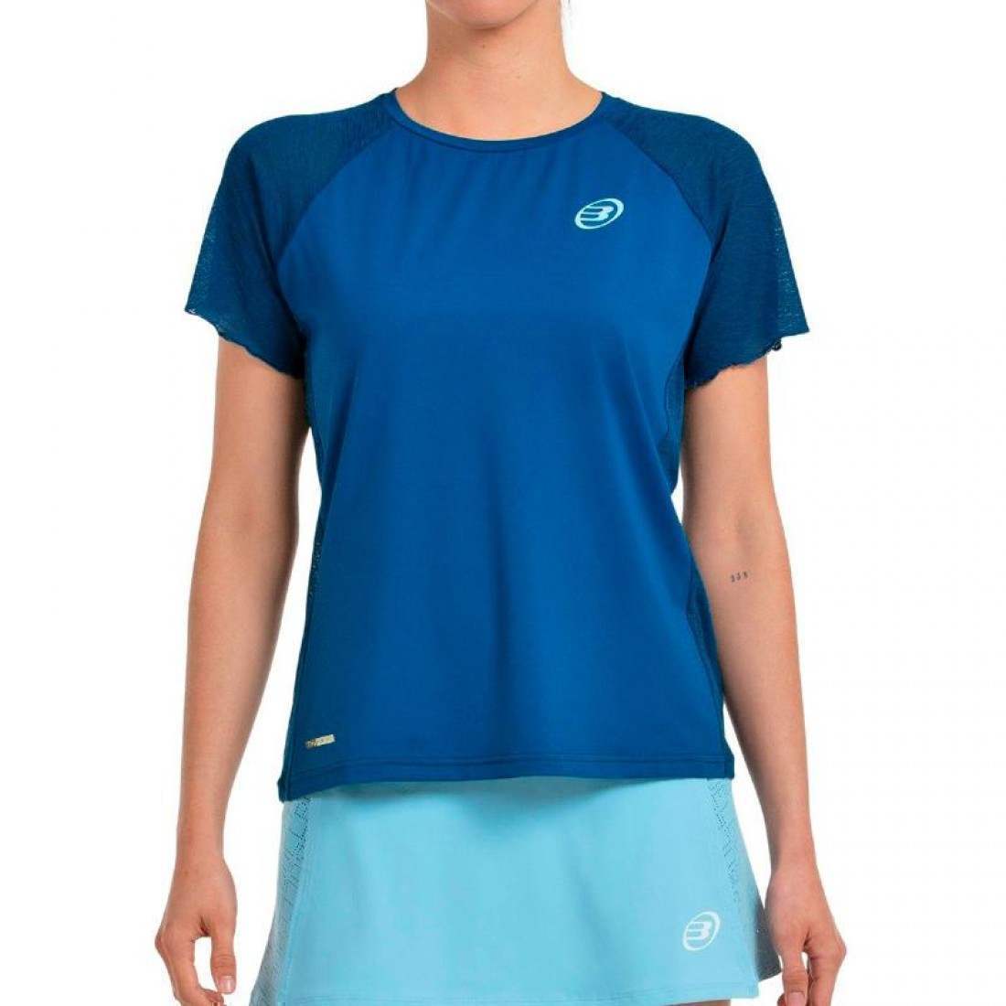 CAMISETA BULLPADEL DEDALE AZUL TINTA