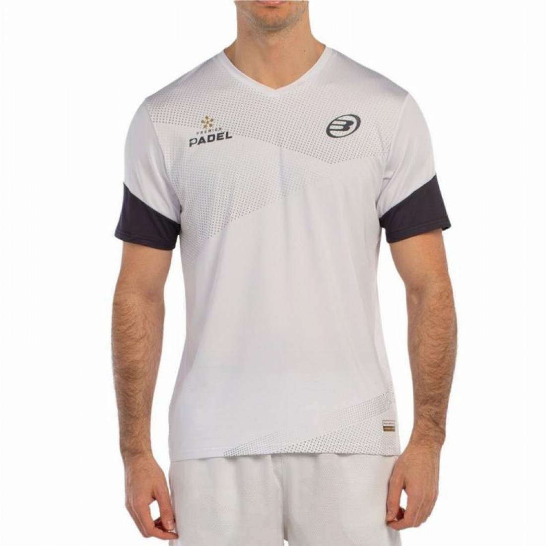 CAMISETA BULLPADEL PREMIER PADEL BRIAL BLANCO