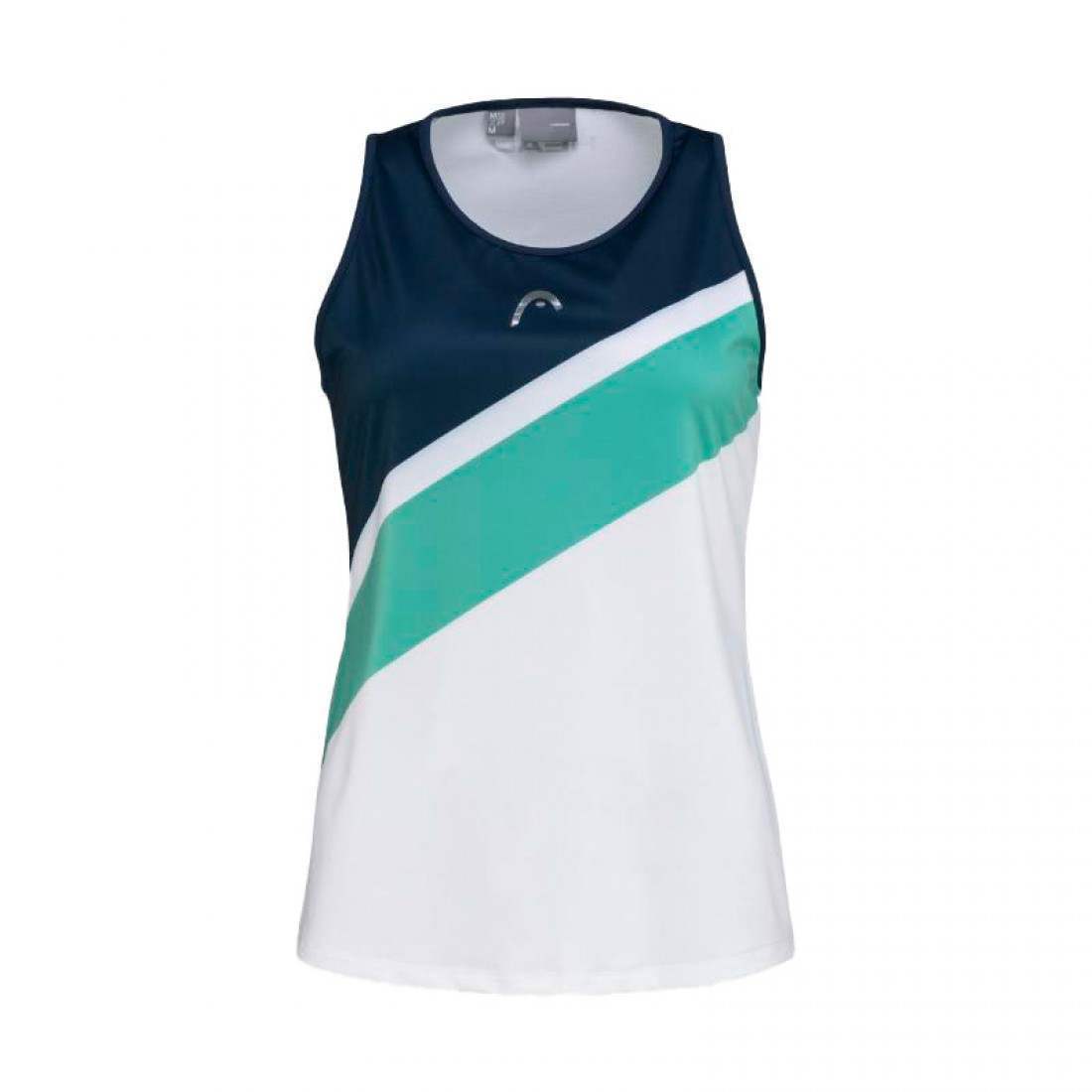 CAMISETA HEAD PERFORMANCE ESTAMPADO VERDE NILO
