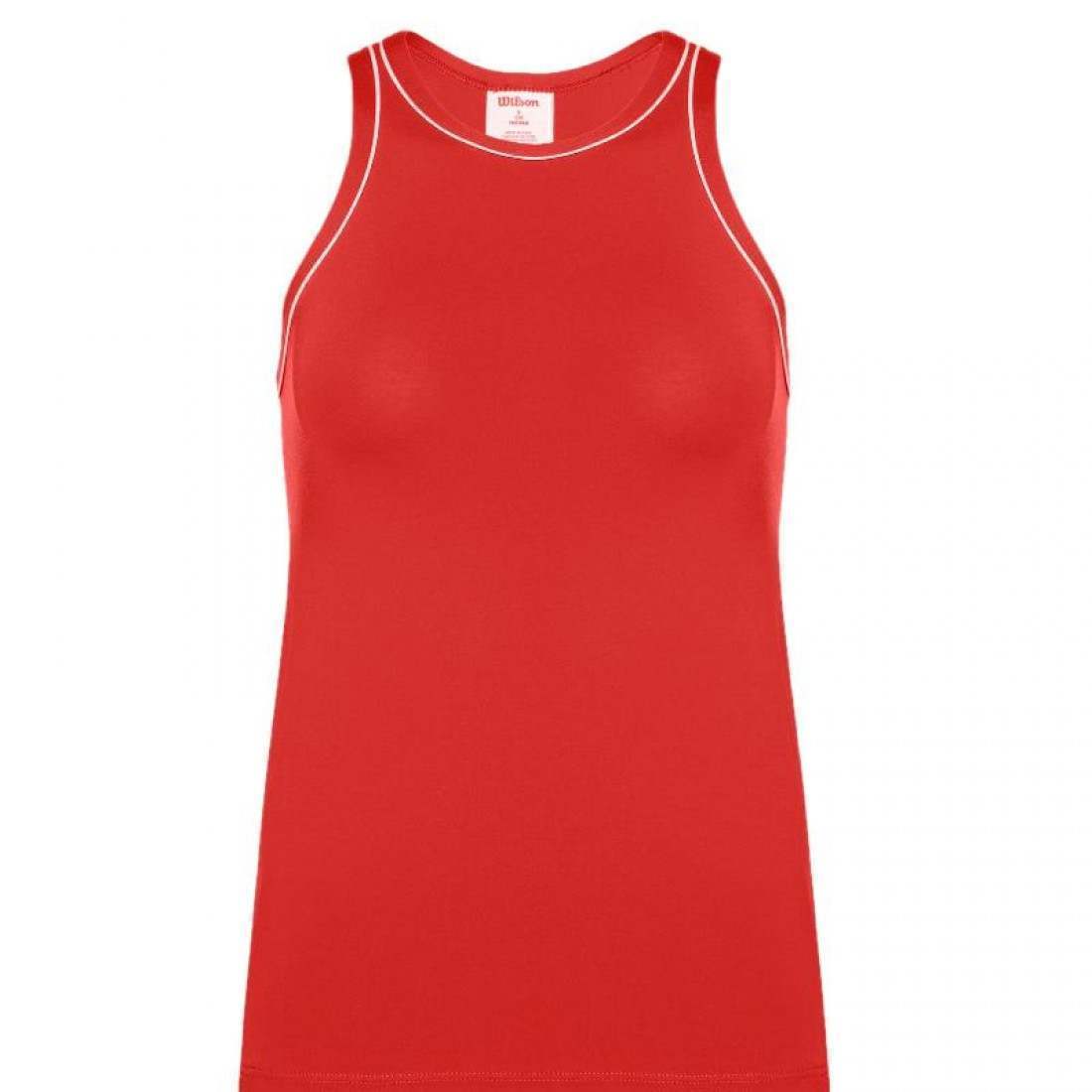 CAMISETA WILSON TEAM ROJO MUJER
