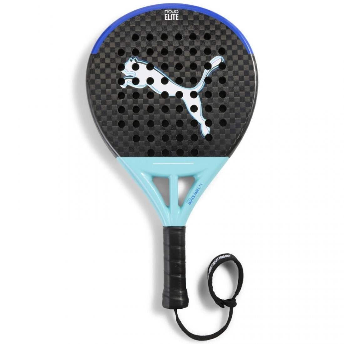 PALA PUMA NOVA ELITE CONTROL NEGRO AZUL TURQUESA