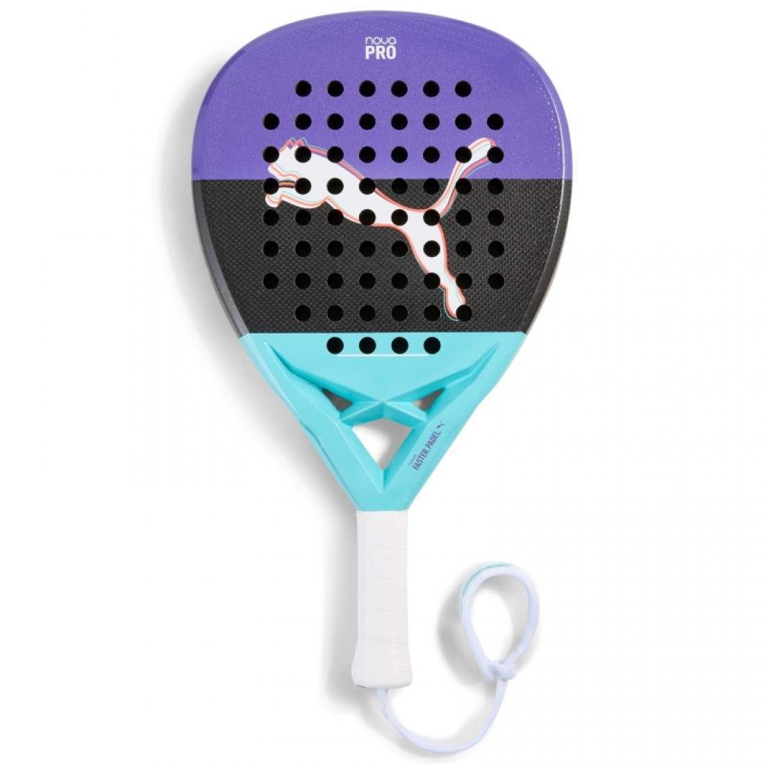 PALA PUMA NOVA PRO PURPURA NEGRO TURQUESA MUJER