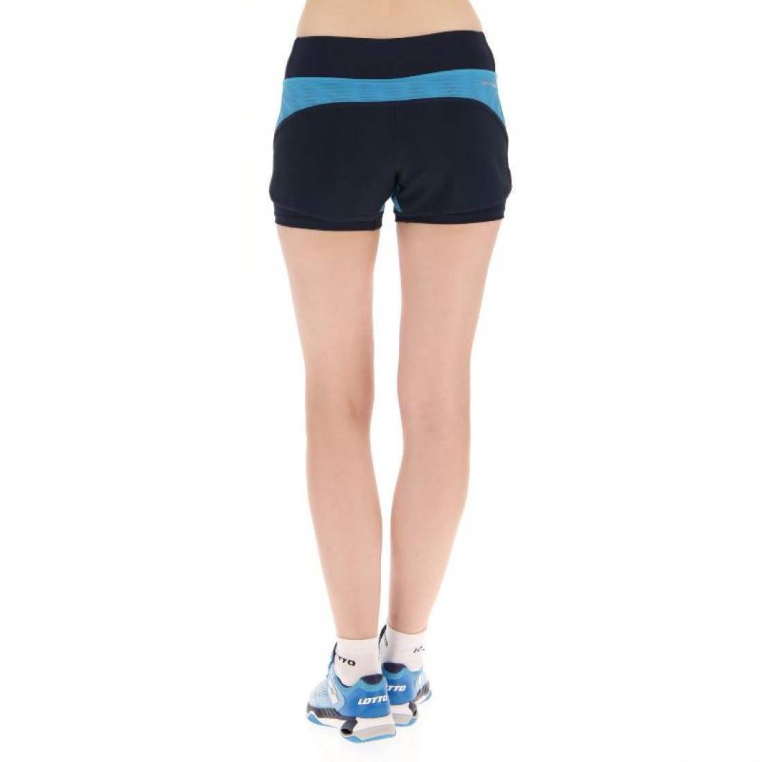SHORT LOTTO TOP IV AZUL DEGRADADO MUJER