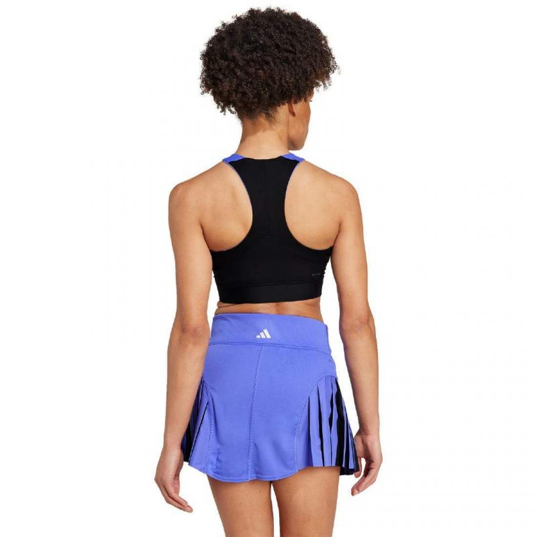 TOP ADIDAS PRO AZUL COBALTO NEGRO MUJER