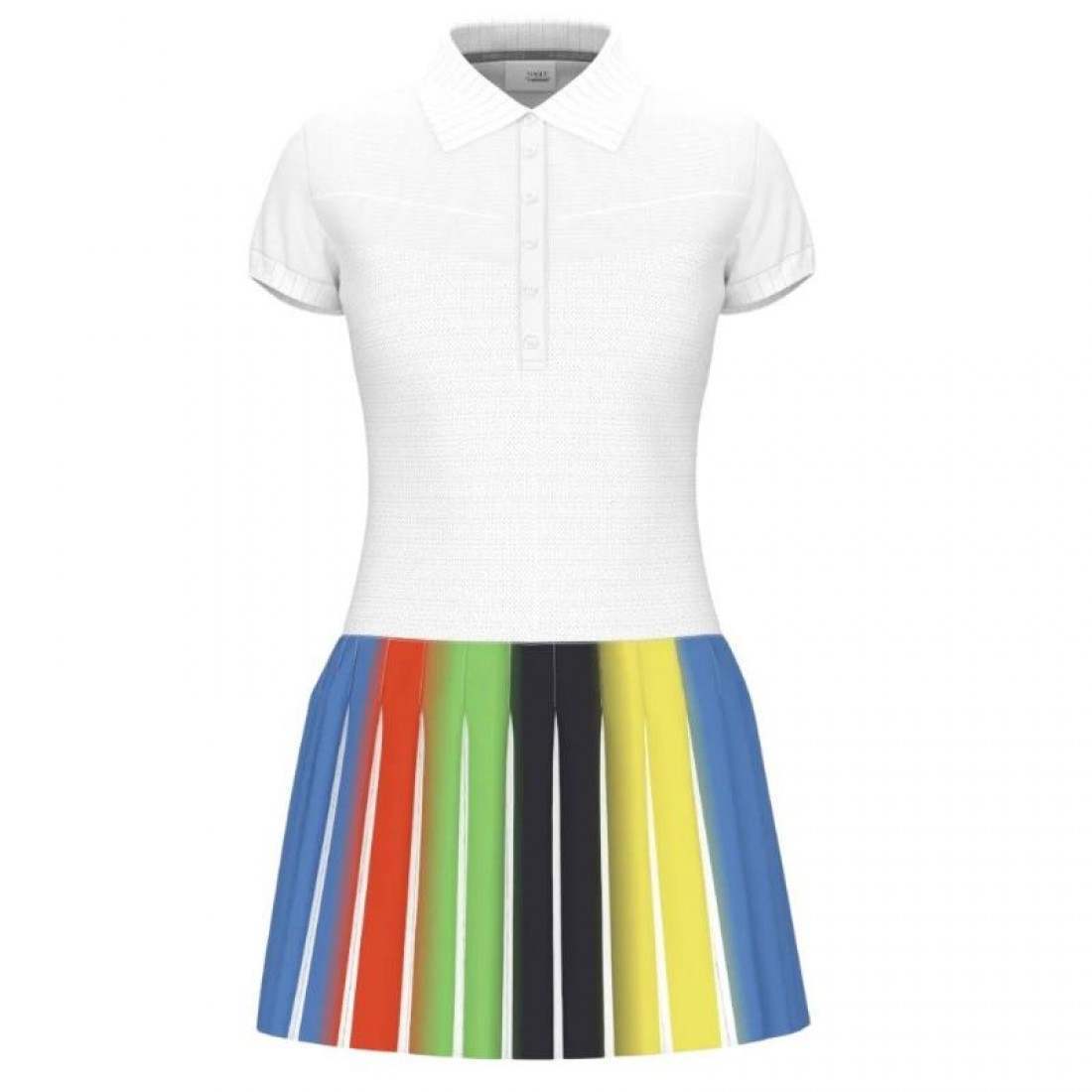 VESTIDO HEAD VOGUE BLANCO MIX