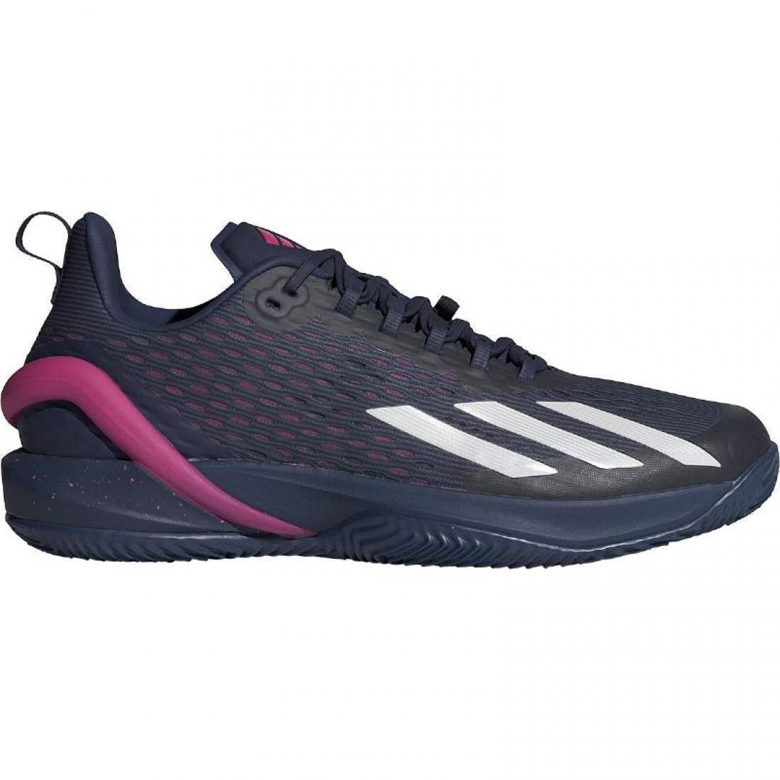 ZAPATILLAS ADIDAS ADIZERO CYBERSONIC CLAY AZUL OSCURO ROSA