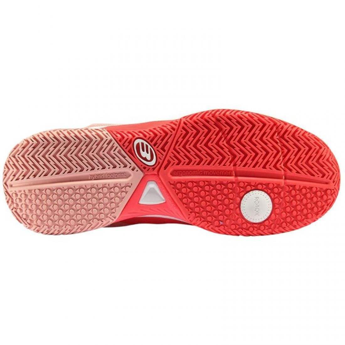 ZAPATILLAS BULLPADEL PERFOMANCE COMFORT 24L ROSA MUJER