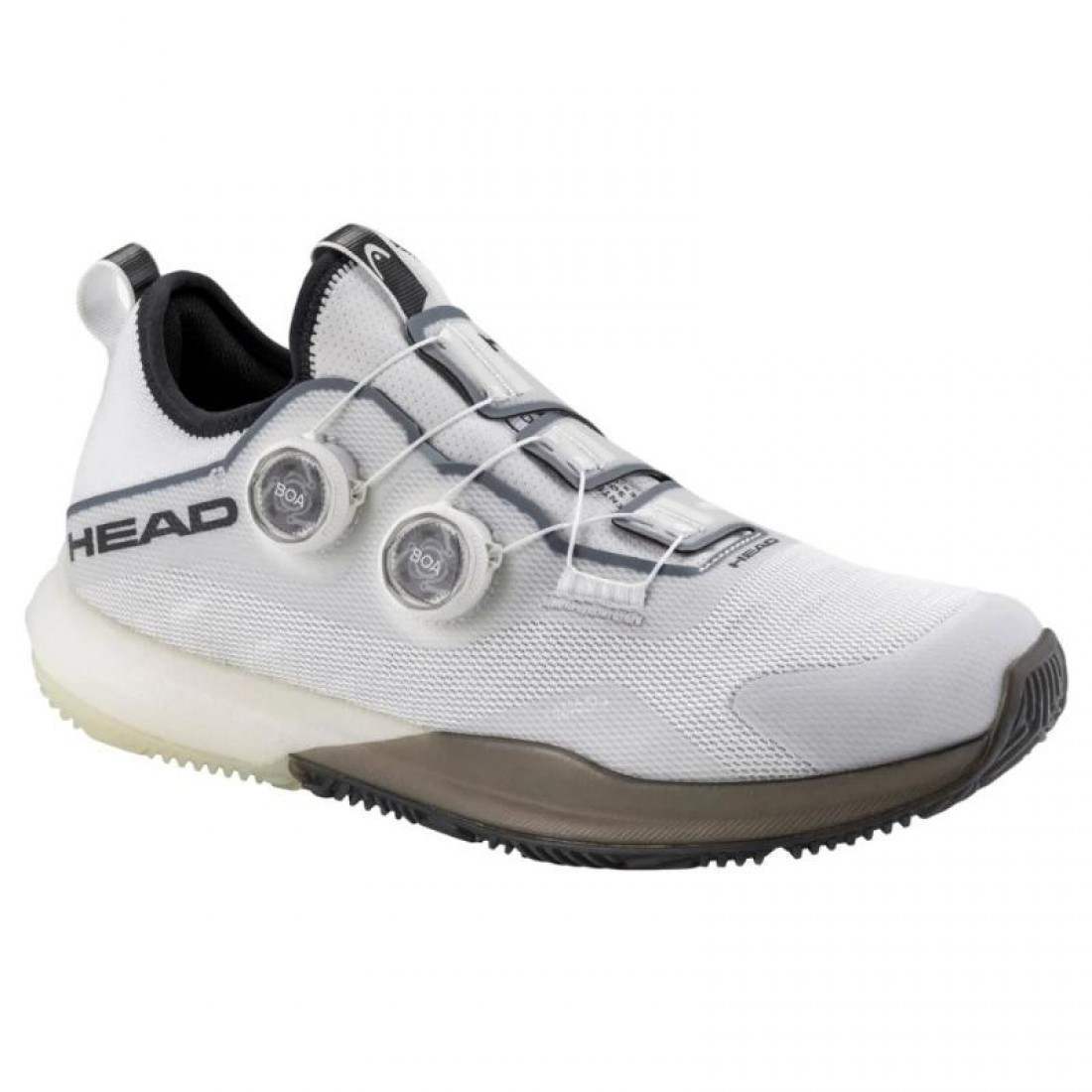 ZAPATILLAS HEAD MOTION PRO BOA PADEL BLANCO NEGRO