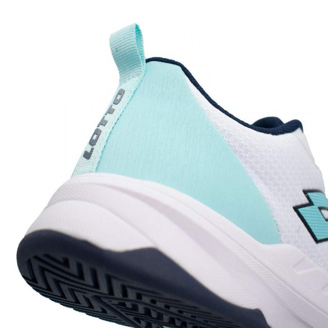 ZAPATILLAS LOTTO MIRAGE 600 ALR BLANCO AZUL CLARO MUJER