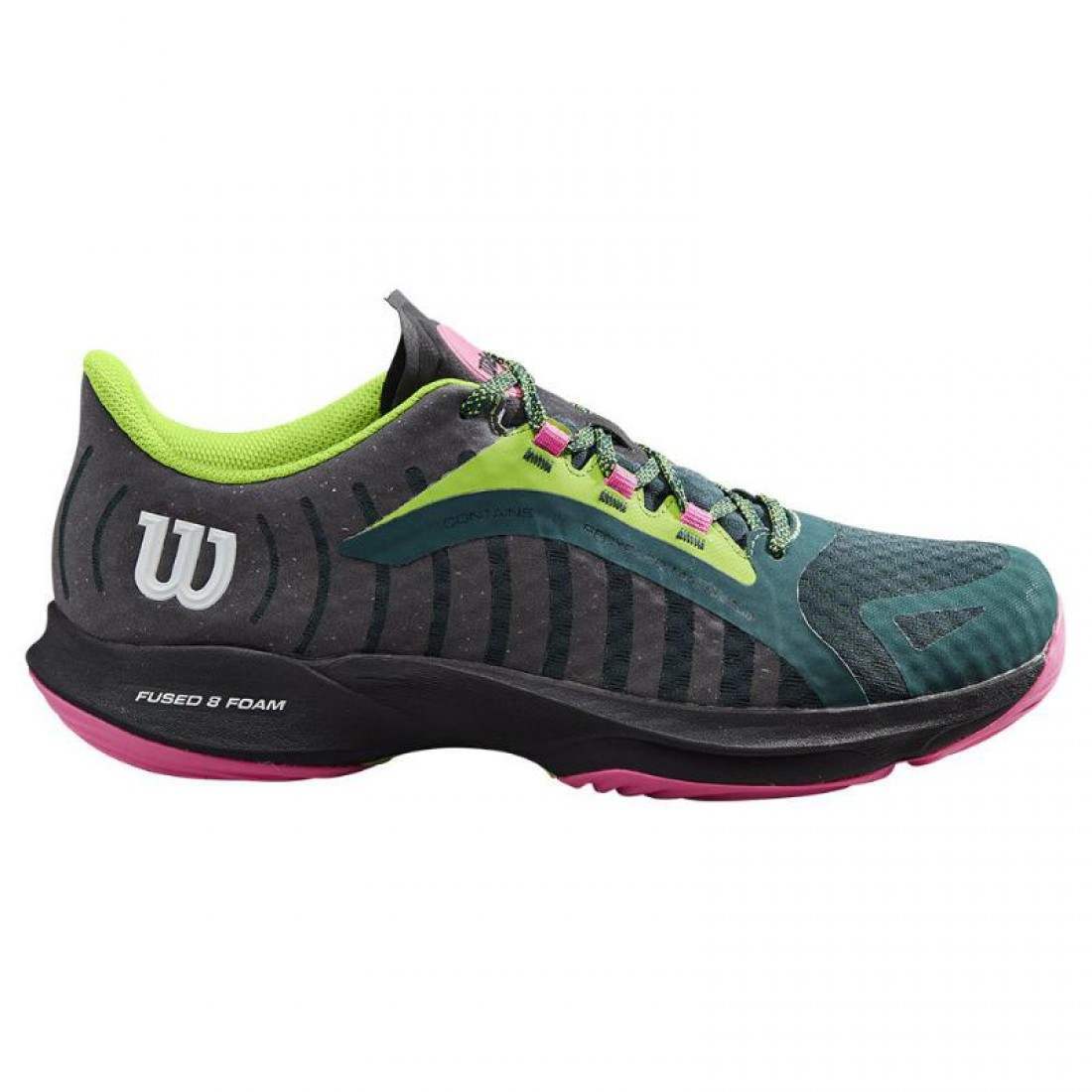 ZAPATILLAS WILSON HURAKN PRO VERDE NEGRO MUJER