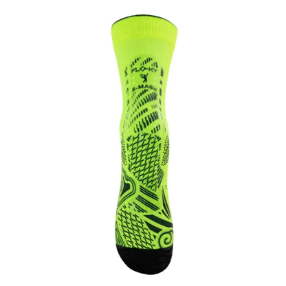 CALCETINES FLOKY S-MASH AMARILLO FLUOR 2025