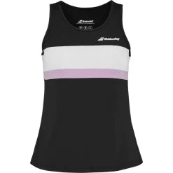 CAMISETA BABOLAT PADEL TANK MUJER NEGRA 2025