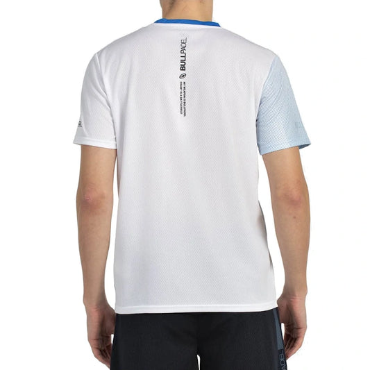 CAMISETA BULLPADEL BATEN BLANCO