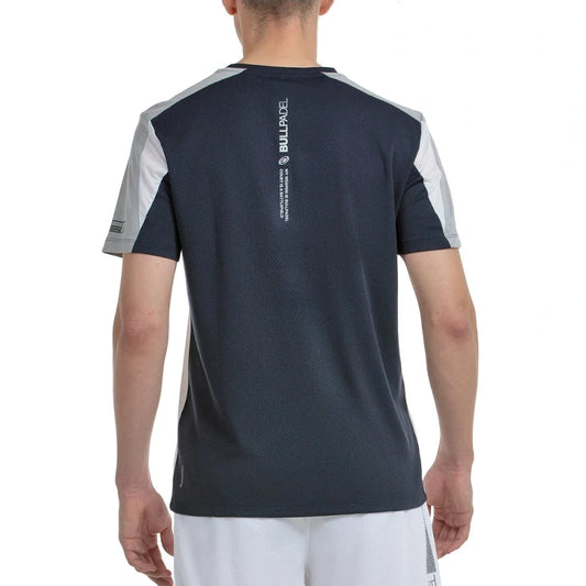 CAMISETA BULLPADEL BREGO BLANCO