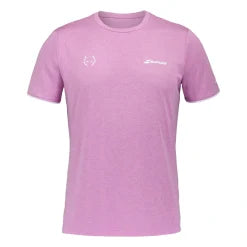 CAMISETA BABOLAT CREW NECK TEE ROSA/BLANCA 2025