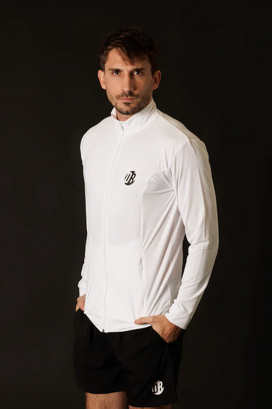 CHAQUETA DRYJACK BLANCA HOMBRE