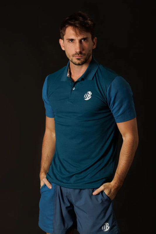 POLO DRYGAME AZUL