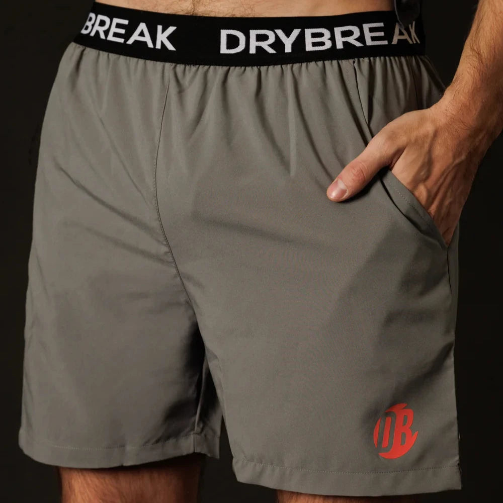 PANTALON CORTO QUICKDRY ANTRACITA