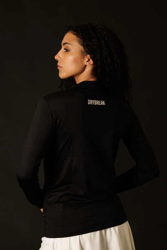 CHAQUETA DRYJACK NEGRA MUJER
