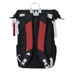 MOCHILA ADIDAS MULTIGAME NEGRO/ROJO 3.4 ALE GALAN 2025