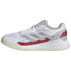 ZAPATILLAS ADIDAS COURTQUICK PADEL W FTWR WHITE/SILVER MET / LUCID PINK