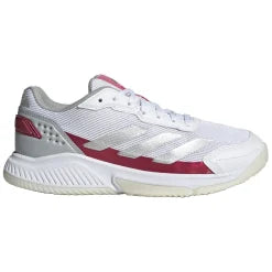 ZAPATILLAS ADIDAS COURTQUICK PADEL W FTWR WHITE/SILVER MET / LUCID PINK