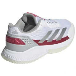 ZAPATILLAS ADIDAS COURTQUICK PADEL W FTWR WHITE/SILVER MET / LUCID PINK