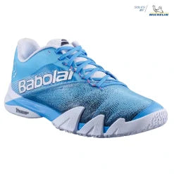 ZAPATILLAS BABOLAT JET PREMURA 2 JUAN LEBRON AZUL CLARO/BLANCO