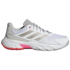 ZAPATILLAS ADIDAS COURTJAM CONTROL W FTWR WHITE/IRON MET./LUCID RED 2025