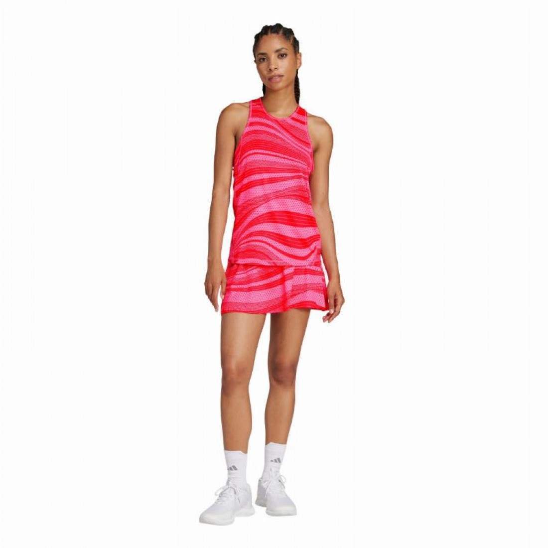 CAMISETA ADIDAS CLUB GRAPHIC ROSA MUJER