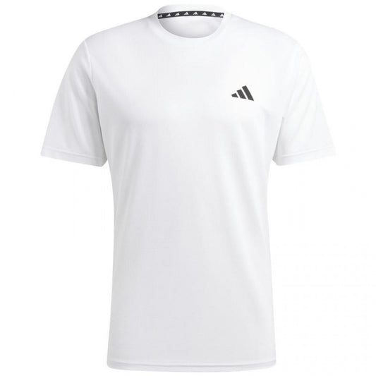 CAMISETA ADIDAS ESSENTIALS BASE BLANCO NEGRO