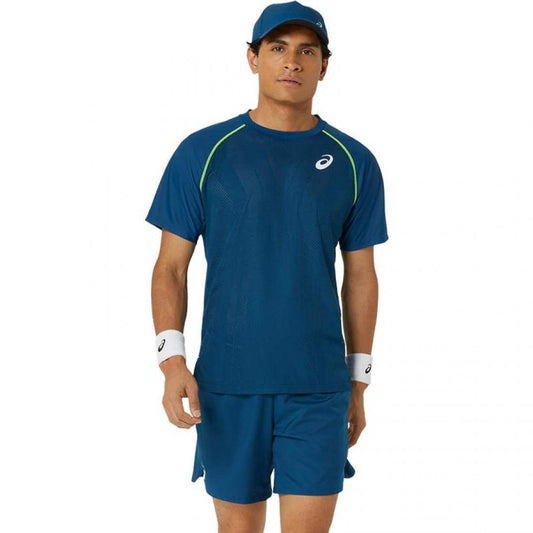CAMISETA ASICS MATCH ZUL MAKO