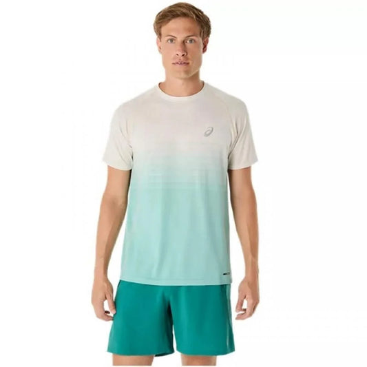 CAMISETA ASICS SEAMLESS SS TOP VERDE BIRCH