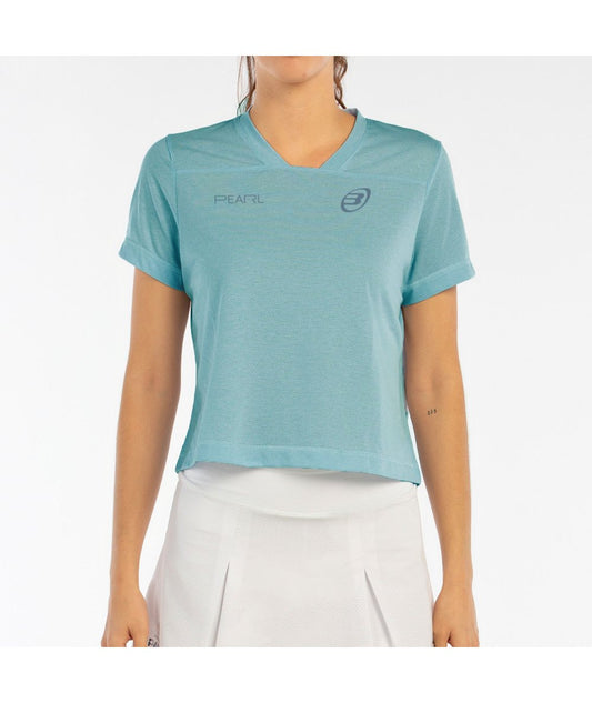 CAMISETA BULLPADEL BEA GONZALEZ 25V AGUAMARINA VIGORE