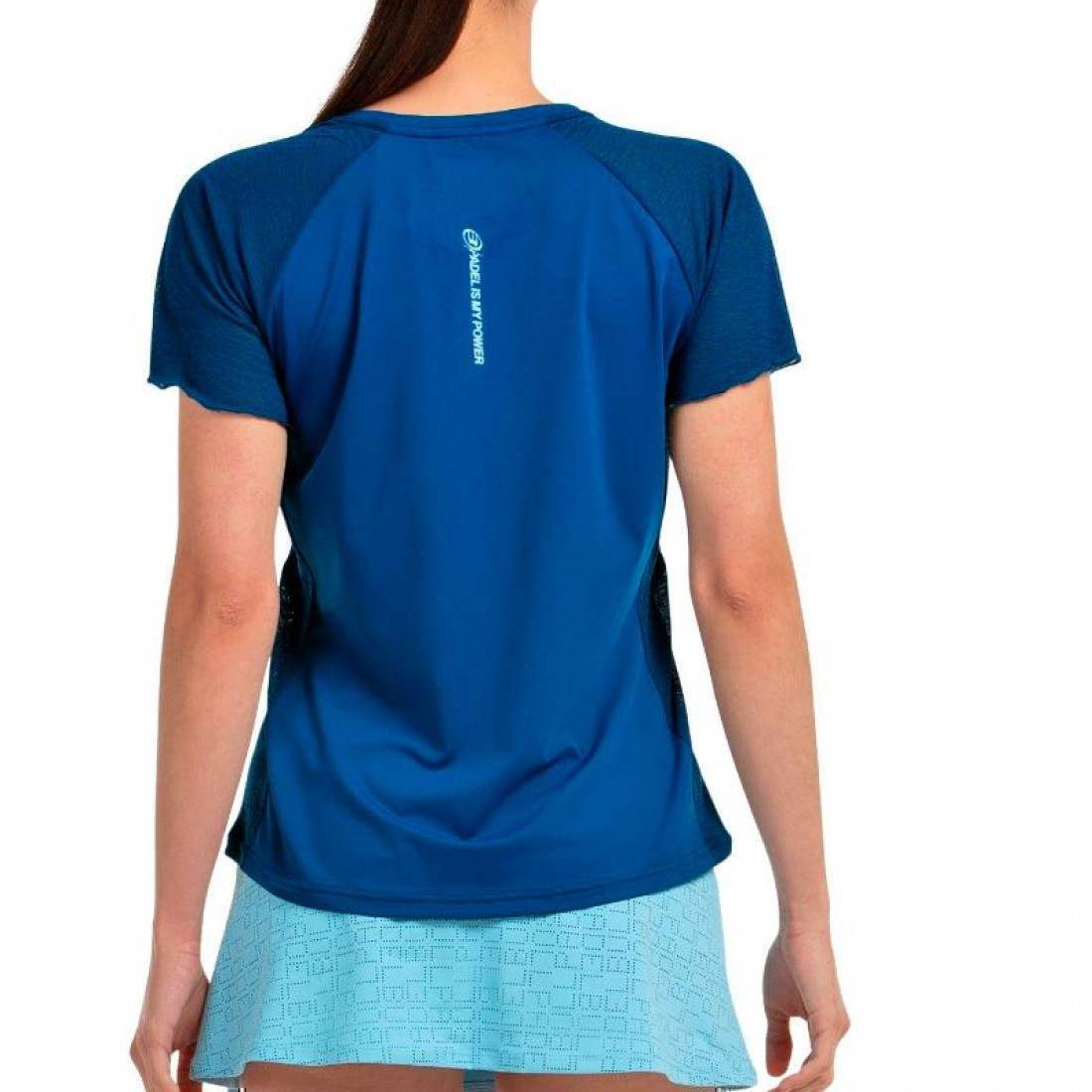 CAMISETA BULLPADEL DEDALE AZUL TINTA