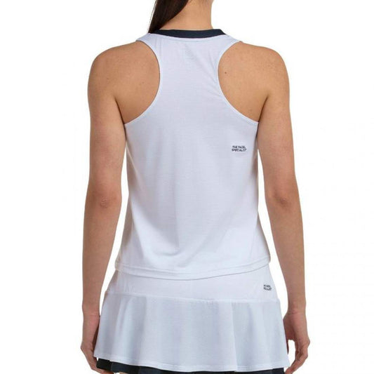 CAMISETA BULLPADEL TALITA BLANCO