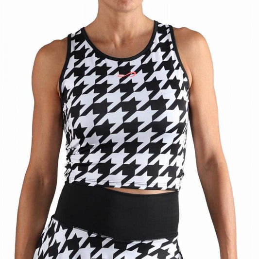 CAMISETA ENDLESS CHILL NEGRO HOUNDSTOOTH