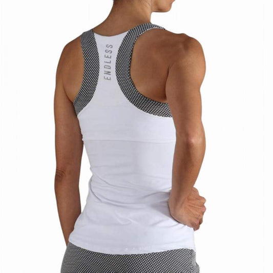 CAMISETA ENDLESS RACE BLANCO