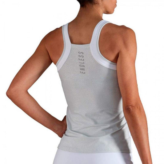CAMISETA ENDLESS ZEPHYR BLANCO PLATA