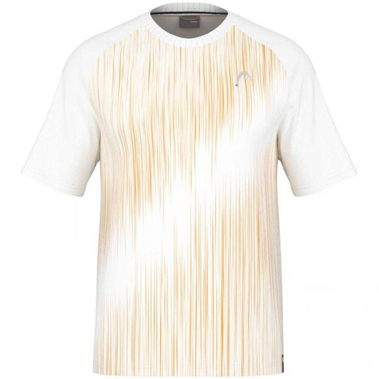 CAMISETA HEAD PERFORMANCE BLANCO PRINT